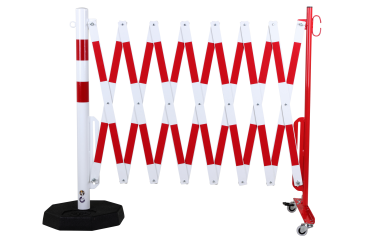 safety-gate-red-white-3,6-m-roller-feet-mobile-footplate-1